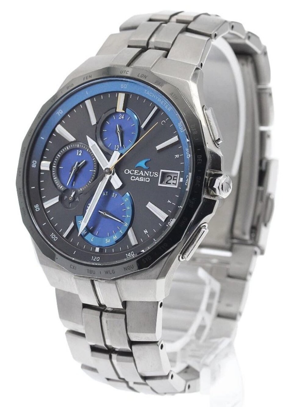 CASIO Oceanus Manta OCW-S5000E-1AJF Bluetooth Solar Powered Radio Men's_943281